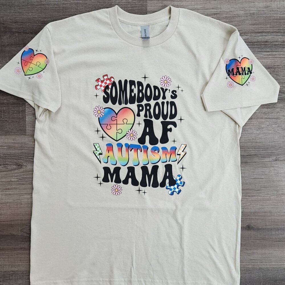 Autism mama tshirt